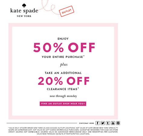 kate spade new york discount codes